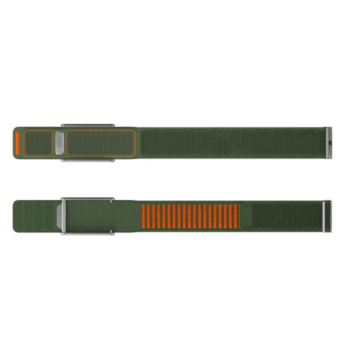 WHOOP 5.0 Nylon Hybrid Armband (Grün)