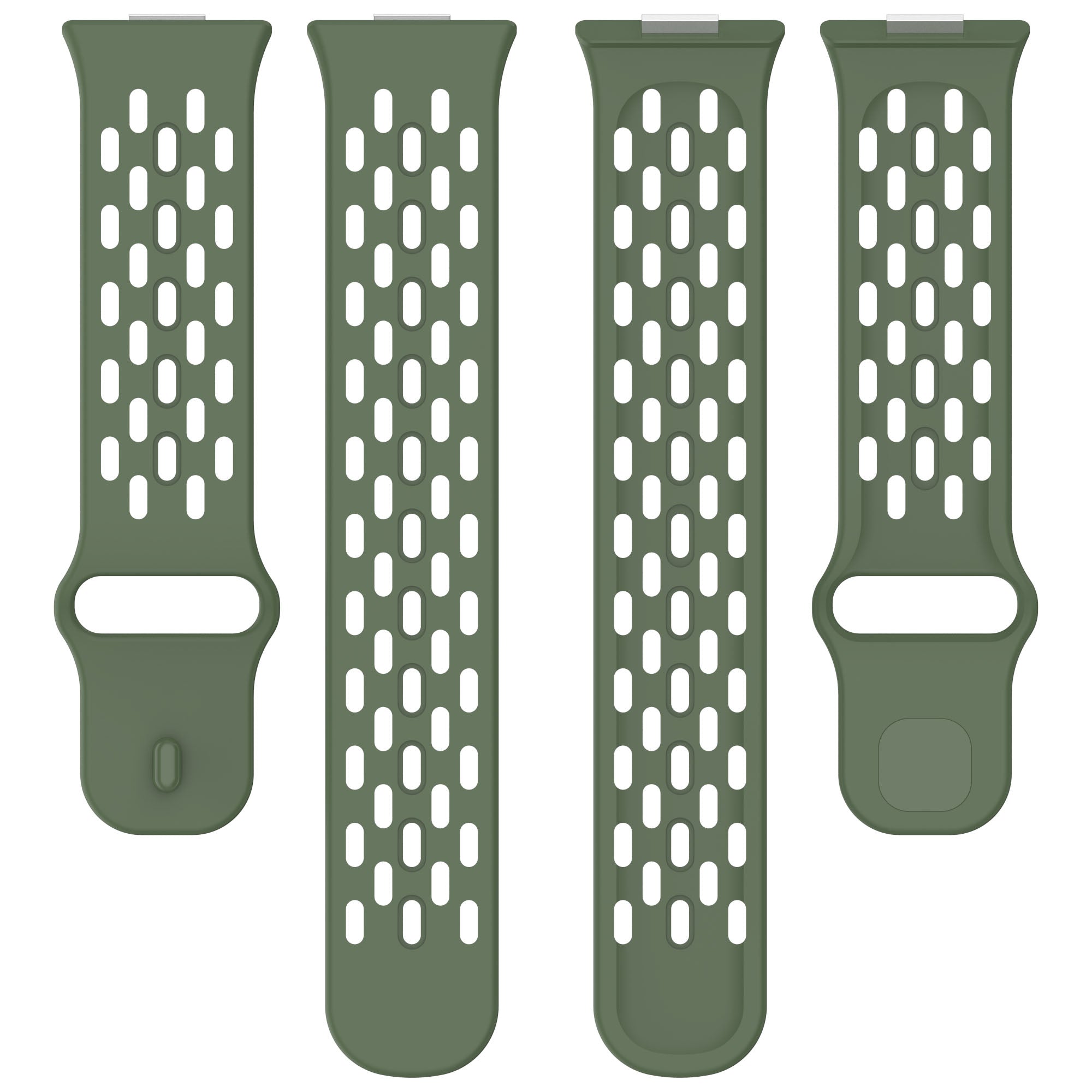 Huawei Watch Fit 3 Silicone Air Strap (Dark Green)