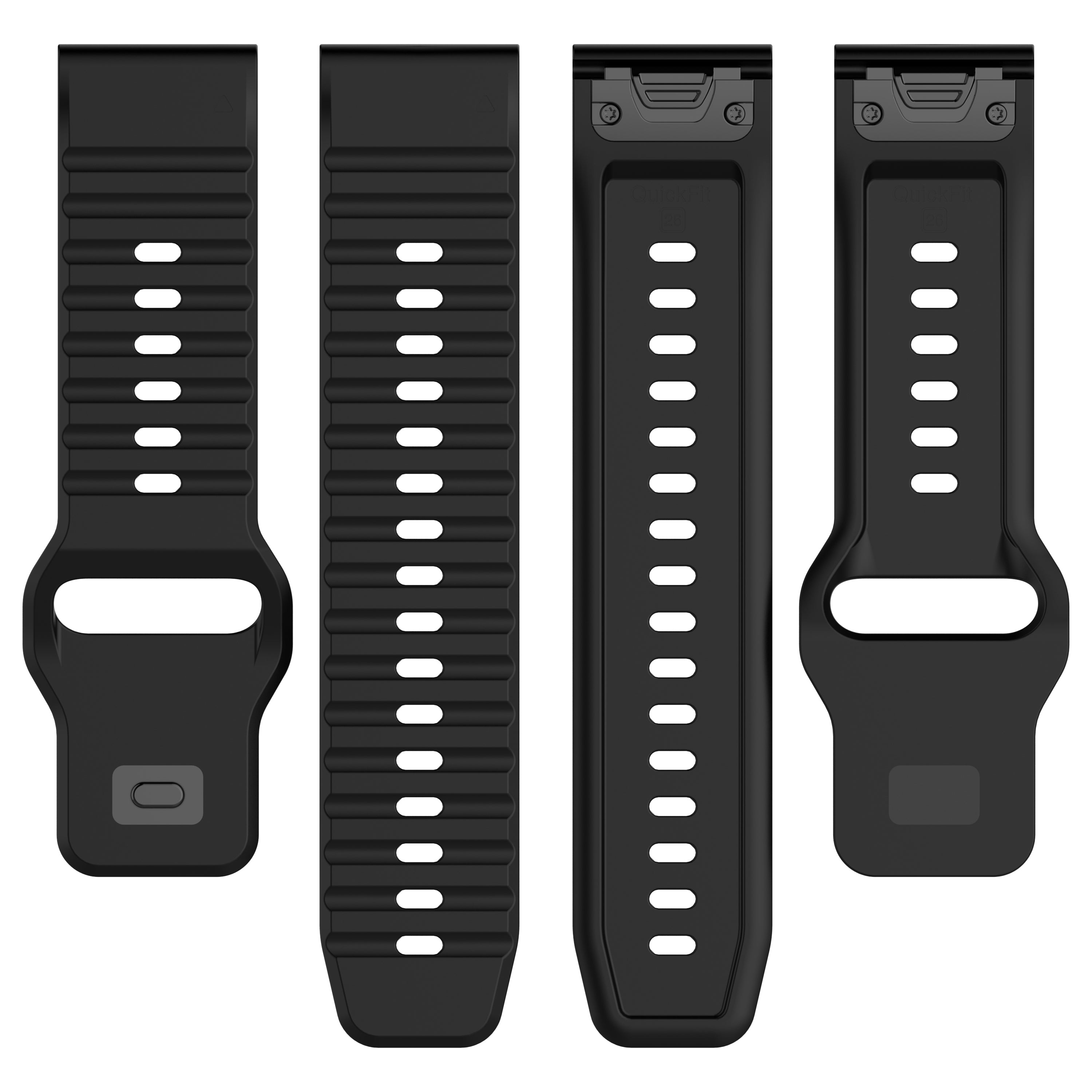 Garmin Tactix 7 Outdoor Silikonarmband (Schwarz)