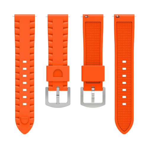 TicWatch Pro 5 Enduro Wave Silikonarmband (Orange)