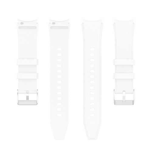 Silicone Strap 'Perfect Fit', laid flat, separate parts, top and underside view