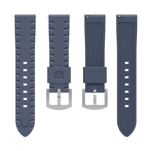 Coros Apex 4 - 46mm Wave Silikonarmband (Grau)