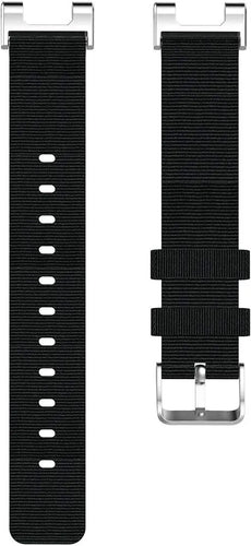 Nylon Canvas Strap, laid flat, separate parts, top and underside view