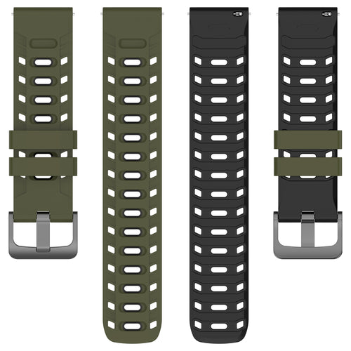 Amazfit GTR 4 Mecha Sport Strap (Green/Black)