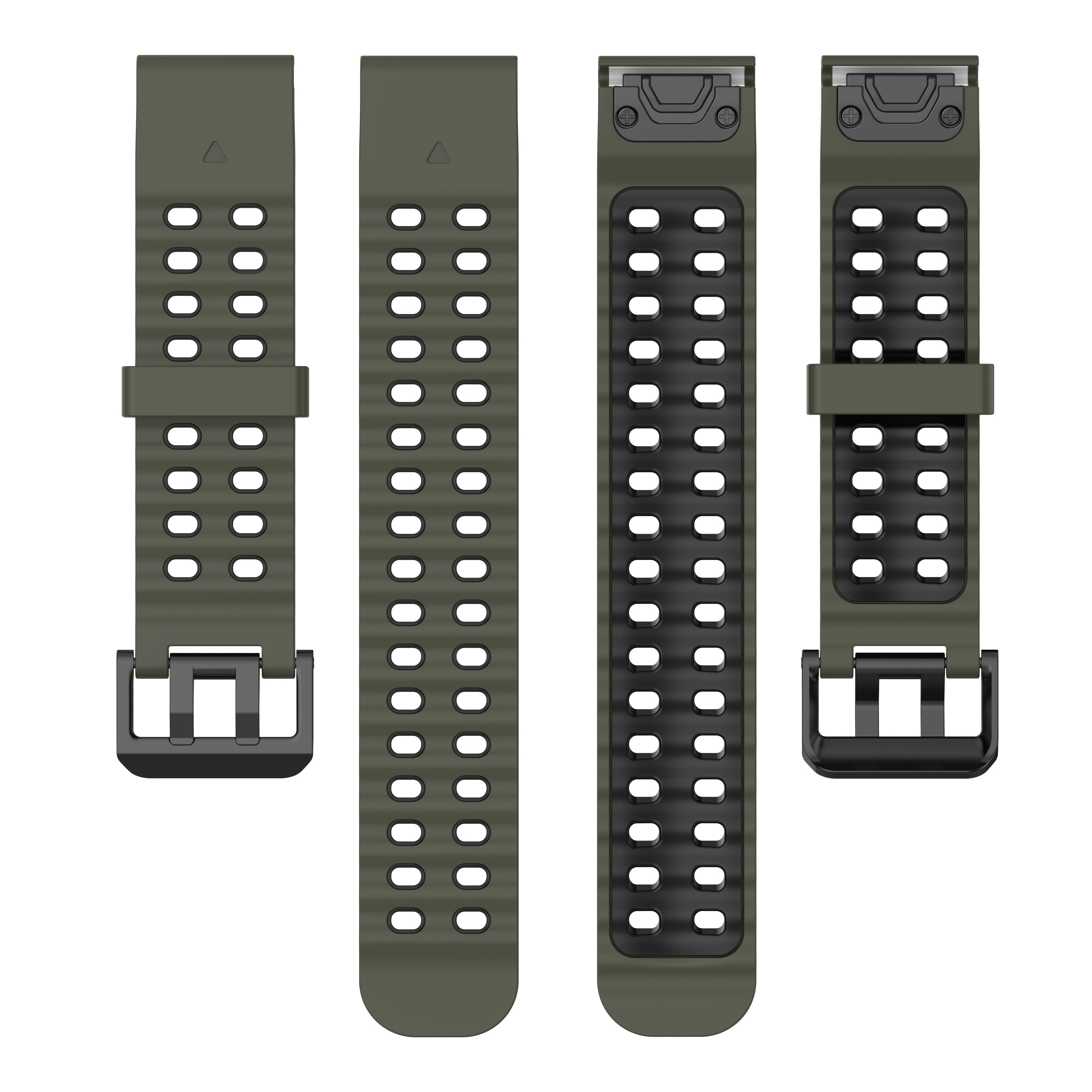 Garmin Tactix 7 Pro Wave Sportarmband (Grün/Schwarz)