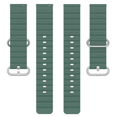 Coros Pace 3 Ocean Armband (Dunkelgrün)