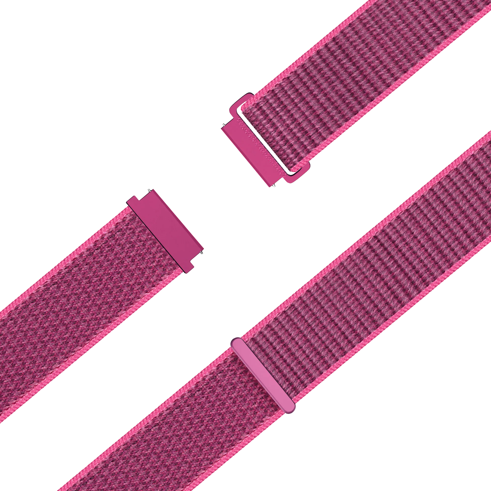 Bandz Garmin Forerunner 265s Nylon Loop Strap (Dragonfruit)