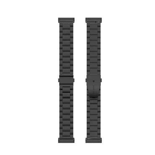 Steel Strap, laid flat, separate parts, top and underside view