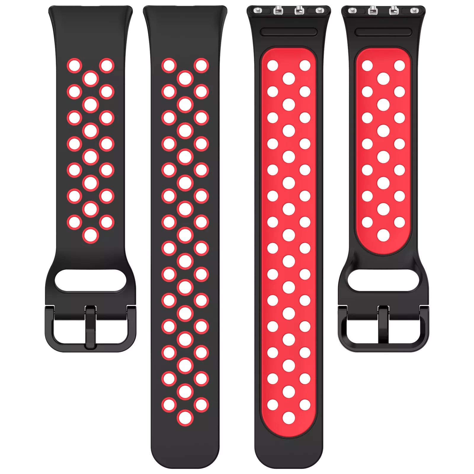 Samsung Galaxy Fit 3 Sportarmband (Schwarz/Rot)