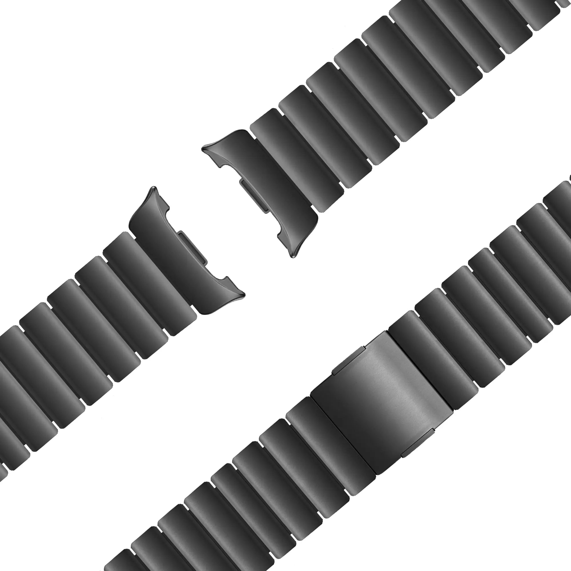 Bandz Samsung Galaxy Watch 9 - 40mm Titanium Strap 'Hybrid' (Black)
