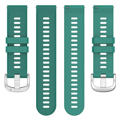 Coros Pace Pro Silikonarmband (Kieferngrün)