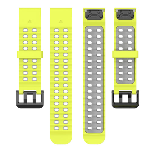 Garmin Tactix 7 Pro Wave Sport Strap (Lime/Dark Grey)