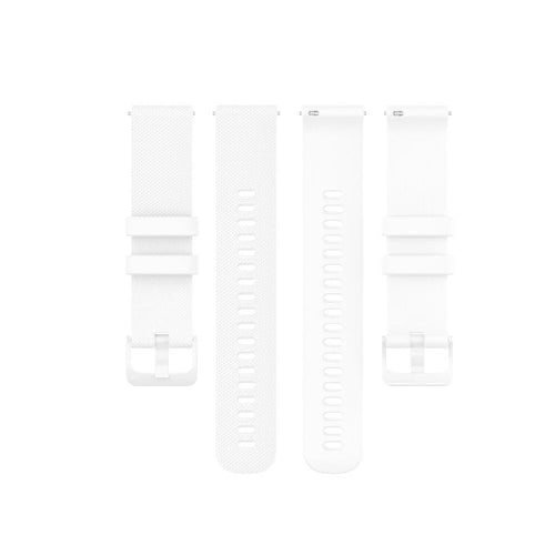 Watch Strap Premium Silicone 20mm - Quick Release (White)
