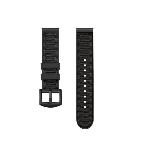 ICE Smart TKS Rectangular 1.41 Nylon Hybrid Strap (Black)