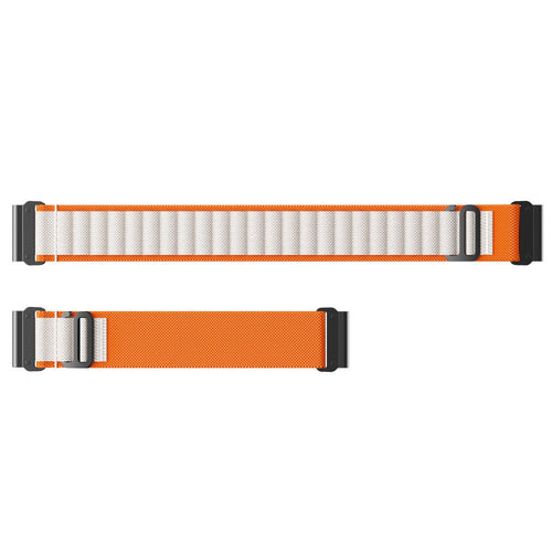 Garmin Instinct Alpine Nylon Armband (Orange/Beige)