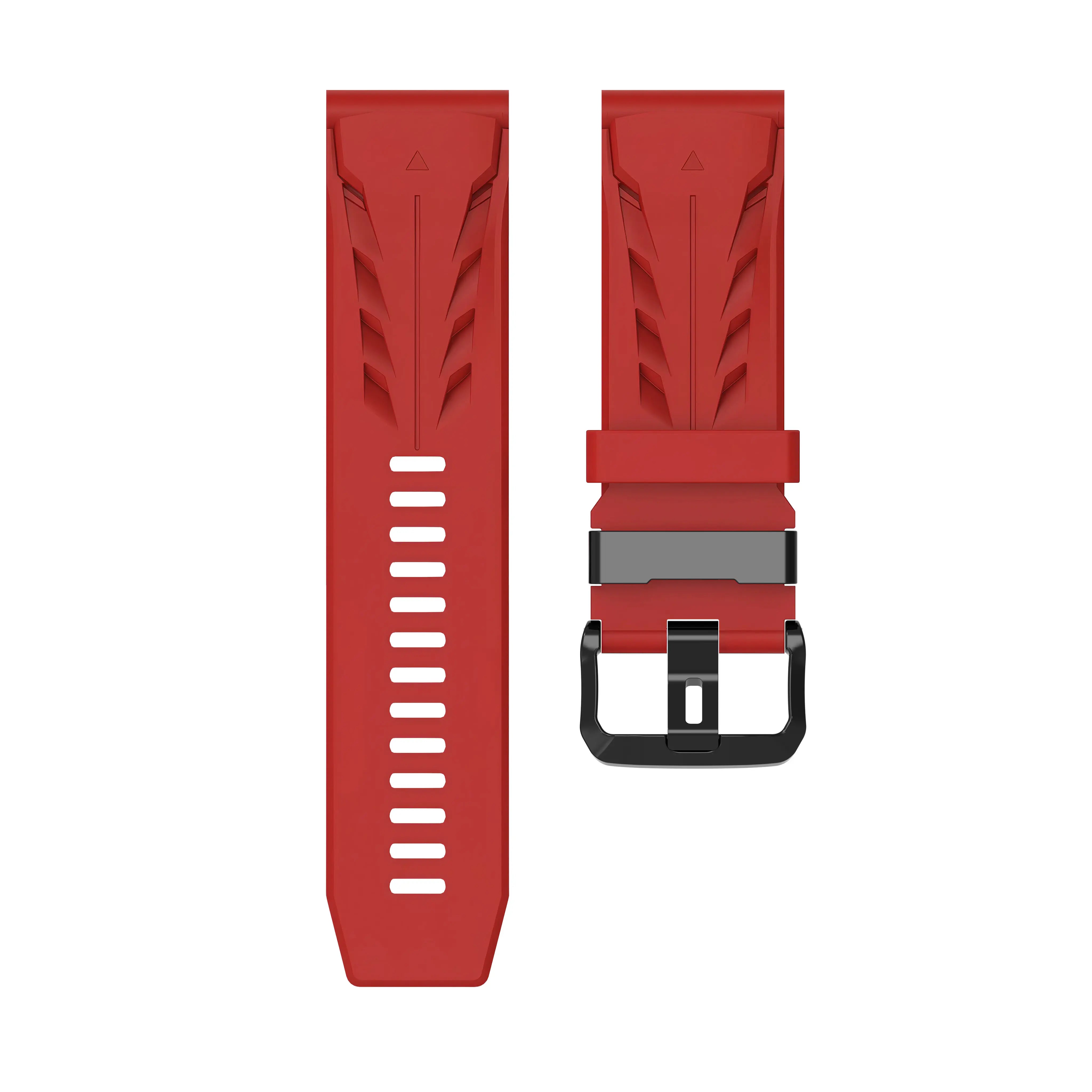 Garmin Fenix 8 - 51mm Race Silicone Strap (Red)