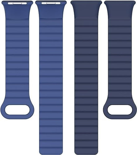 Redmi Watch 4 Magnetisches Silikonarmband (Duo Blau)