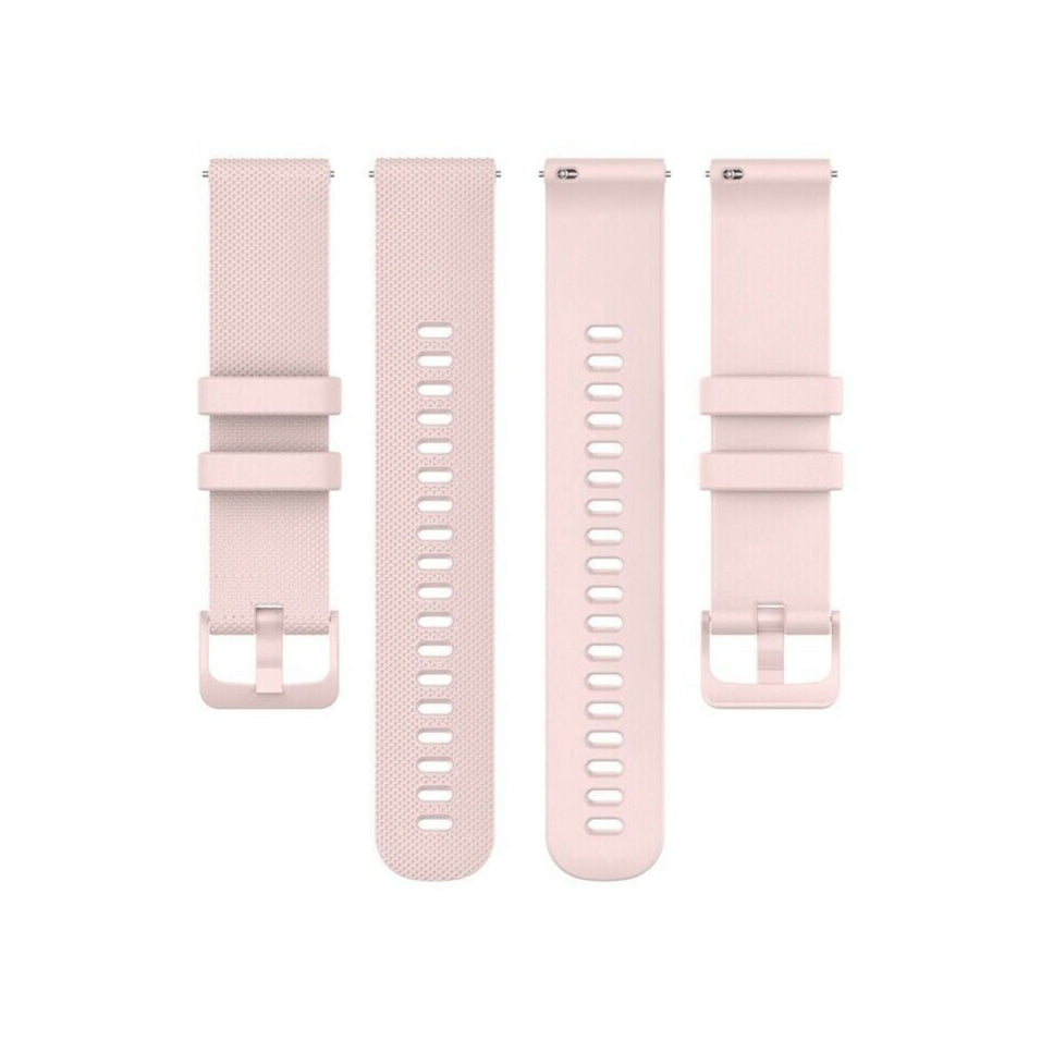 Samsung Galaxy Watch 3 41mm Luxus- Silikonarmband (Rosa)