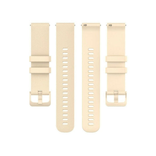 Amazfit GTS 3 Luxus Silikonarmband (Beige)