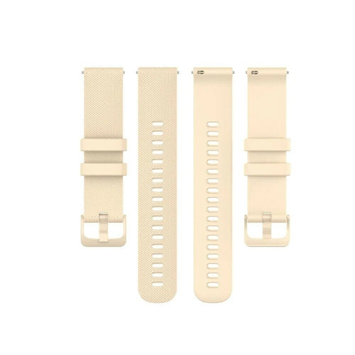 Amazfit Bip 6 luxus Silikonarmband (Beige)