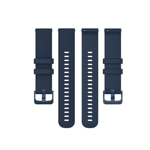 Amazfit Bip 5 Premium Silikonarmband (Dunkel Blau)