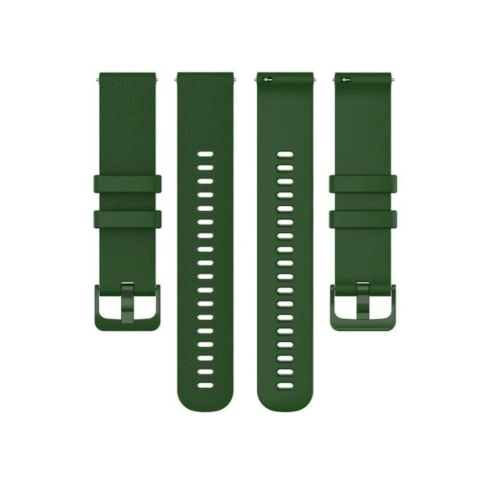 Amazfit GTS 2 Premium Silicone Strap (Army Green)