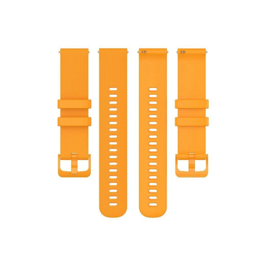 Amazfit Cheetah (Pro) Premium Silikonarmband (Orange)