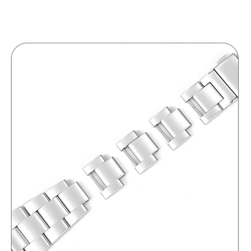 WHOOP MG Stahlarmband (Silber)