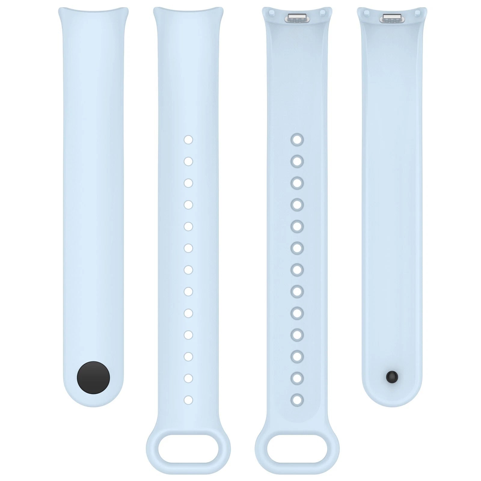 Xiaomi Smart Band 10 Silikonarmband (Hellblau)
