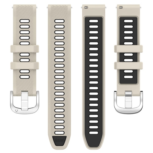 Garmin Forerunner 645 Sport Schnallenarmband (Beige/Schwarz)