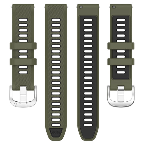 Garmin Vivomove Trend Sport Buckle Strap (Olive Green/Black)