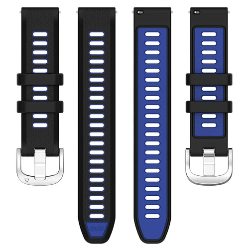 Coros Apex 4 - 42mm Sportarmband mit Schnalle (Schwarz/Blau)