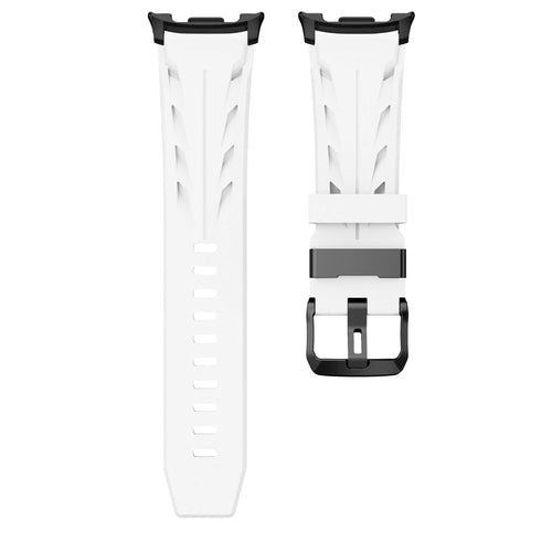 Samsung Galaxy Watch 8 Classic Race Silicone Strap (White)