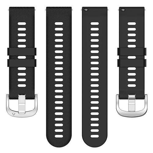 Garmin Vivoactive 6 Silicone Strap (Black)
