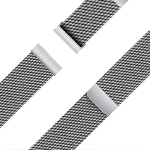 Bandz Maoo Ventura Milanese Loop Armband (Silber)