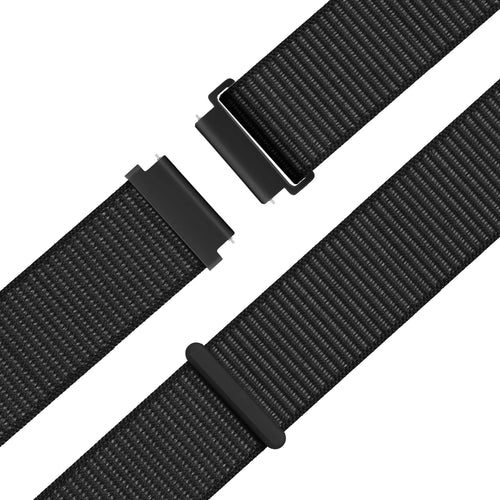 Bandz Maoo Ventura Nylon Loop Armband (Schwarz)