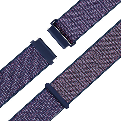 Bandz OnePlus Watch Lite Nylon Loop Strap (Indigo Blue)