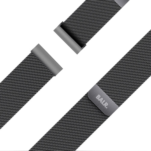 BALR Polar Vantage M Milanese Strap (Black)