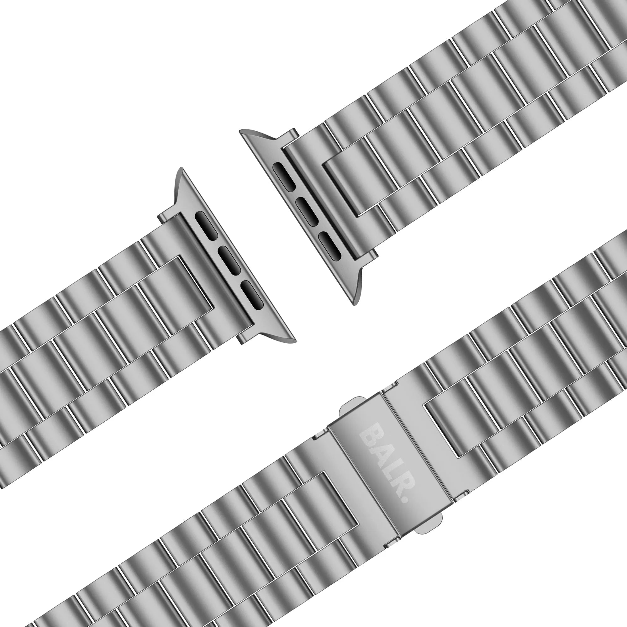 BALR Apple Watch Titanium Strap (Silver)