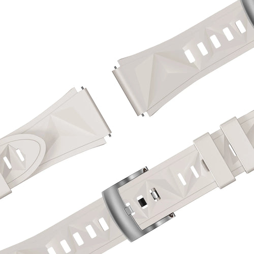 Bandz Fossil Gen 6 - 42mm Silikonarmband 'Easy Fit' (Polarstern)