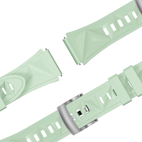 Bandz OnePlus Watch 3 - 43mm Silikonarmband 'Easy Fit' (Hell Grün)