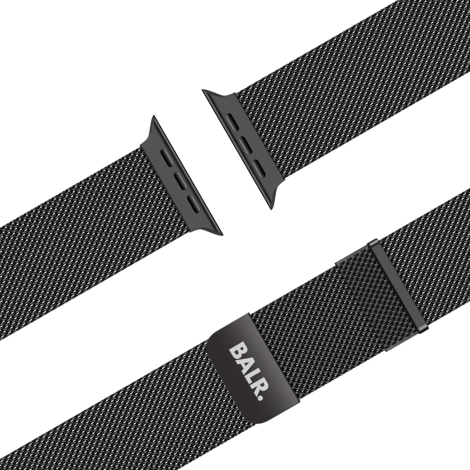 BALR Apple Watch Ultra Milanese Strap (Black)