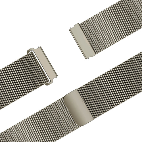 Bandz Suunto Race (S) 'One Push' Milanese Strap (Titanium)
