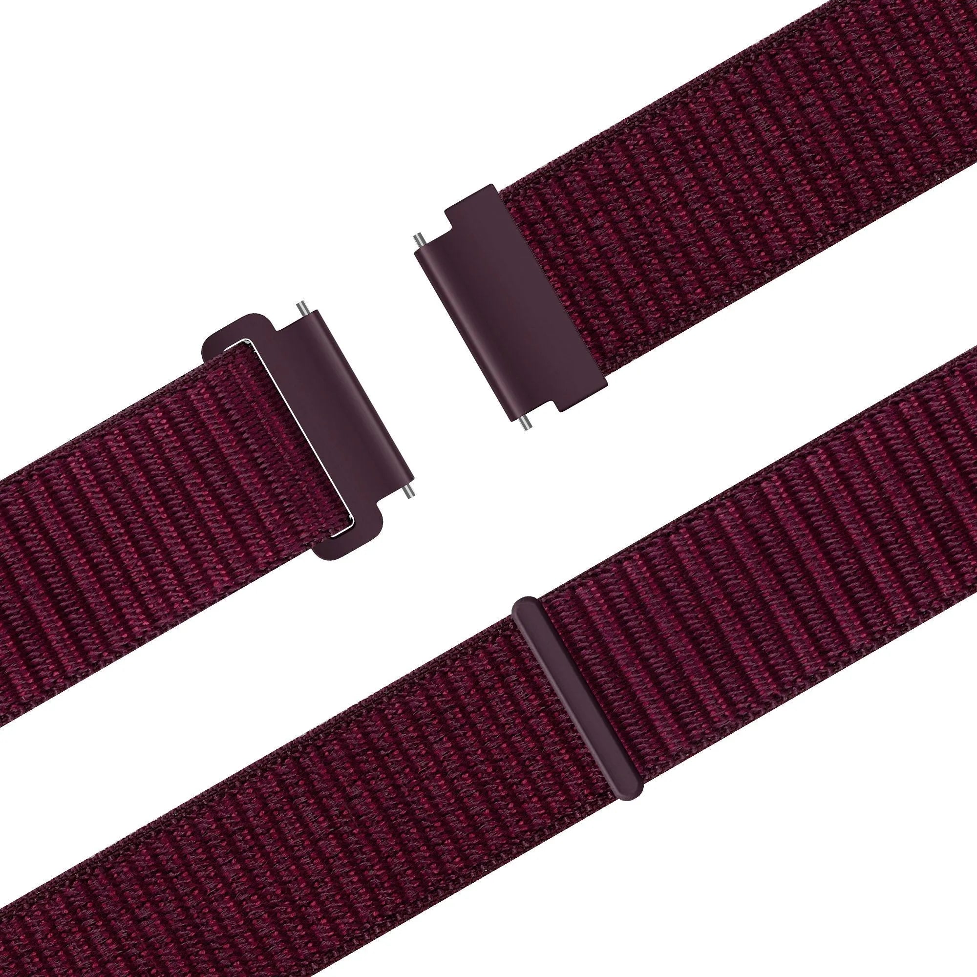 Bandz OnePlus Watch 3 - 43mm Nylonarmband 'Easy Fit' (Pflaume)