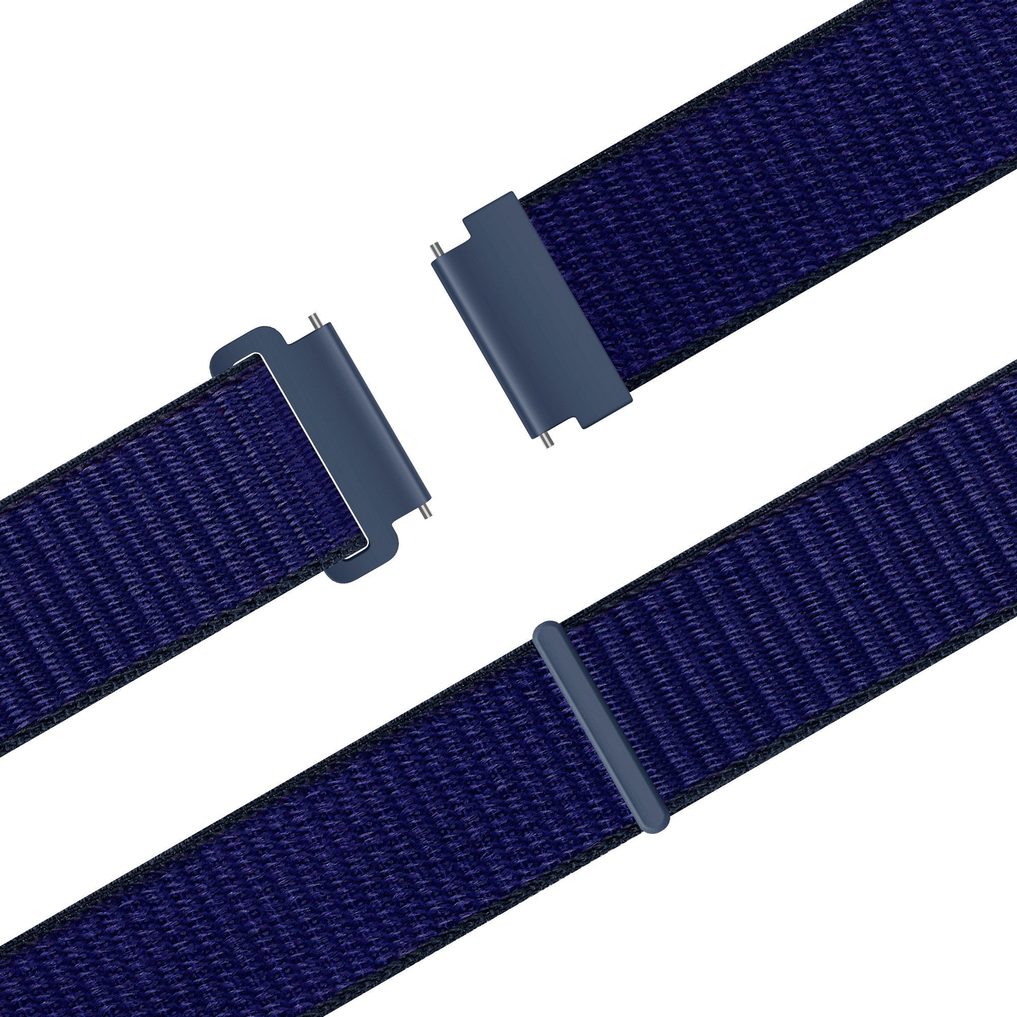 Bandz Huawei Watch GT 5 - 46mm Nylon Strap 'Easy Fit' (Blue)