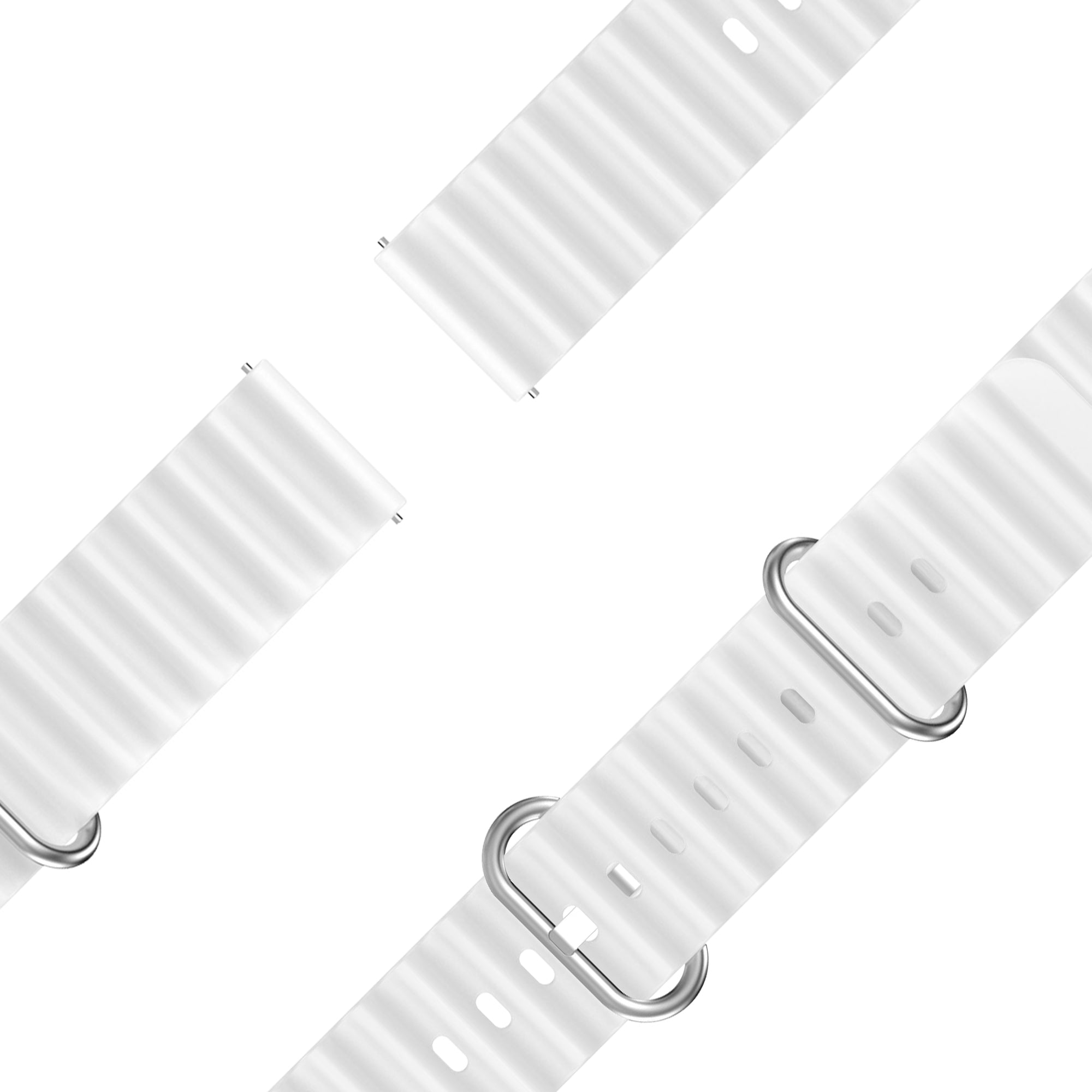 Bandz Garmin Vivomove Style Ocean Armband 'Classic' (Weiß)