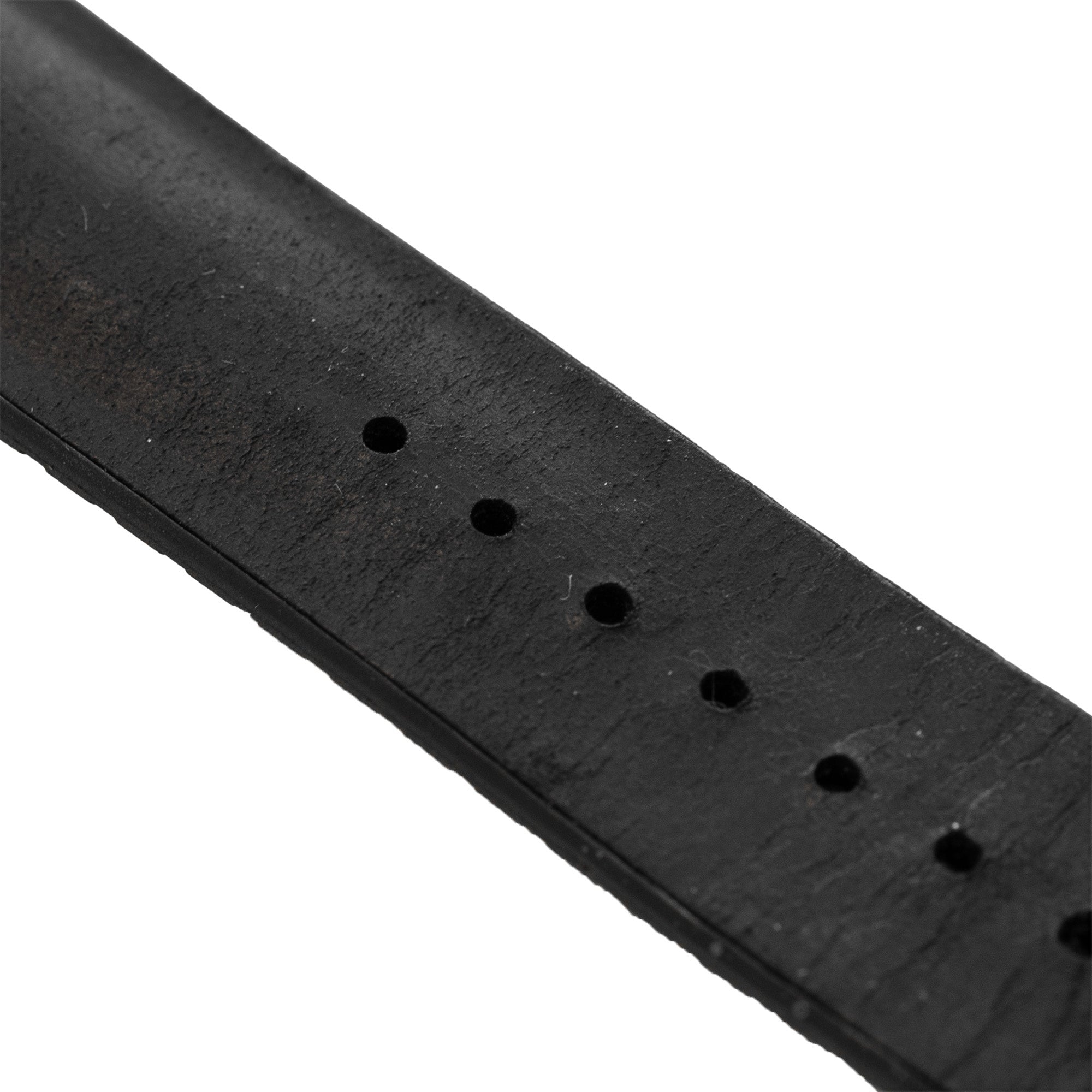 Polar Ignite 2 Silicone/Leather Strap (Black)