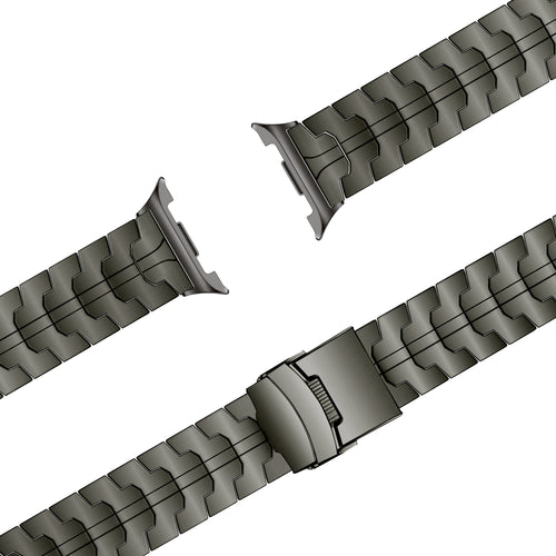 Bandz Samsung Galaxy Watch 8 Classic Stahlarmband 'Iron' (Graphit)
