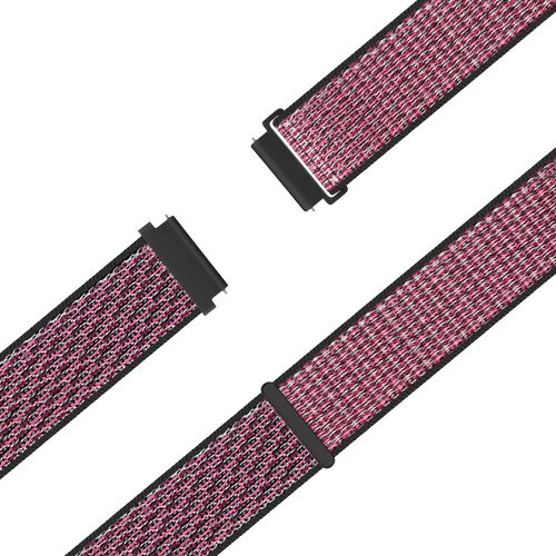 Bandz Garmin Forerunner 70 Nylon Loop Strap (Berry)