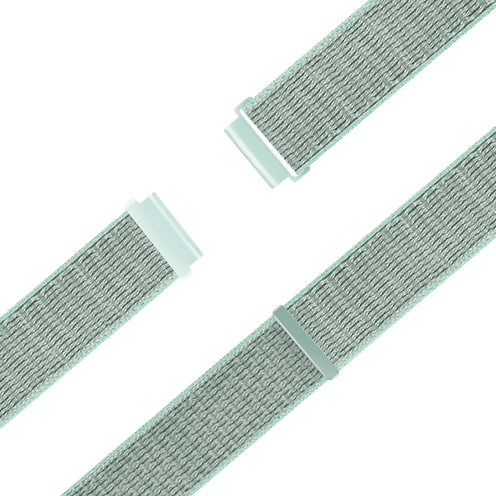 Bandz Garmin Forerunner 265s Nylon Loop Strap (Light Cyan)